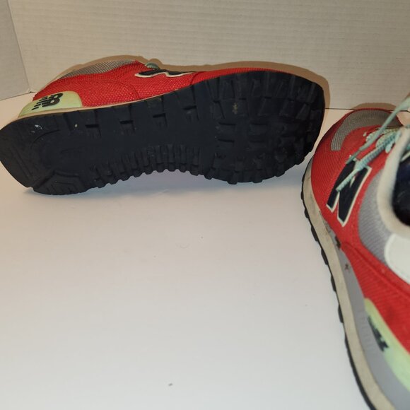 Red and Blue New Balance 574 Core Sneakers Trainers Size 9 Women - Picture 6 of 9